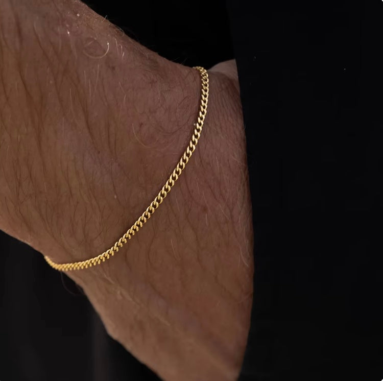 MINIMAL CHAIN BRACELET GOLD