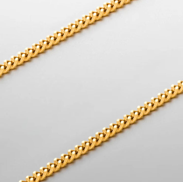 MINIMAL CHAIN NECKLACE GOLD