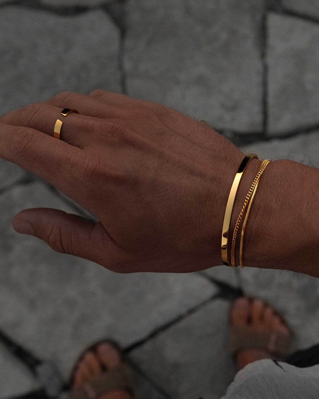 MINIMAL CHAIN BRACELET GOLD