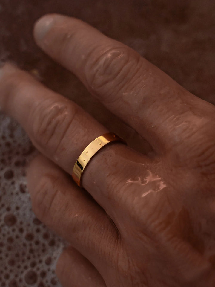 MINIMAL UNISIZE RING GOLD