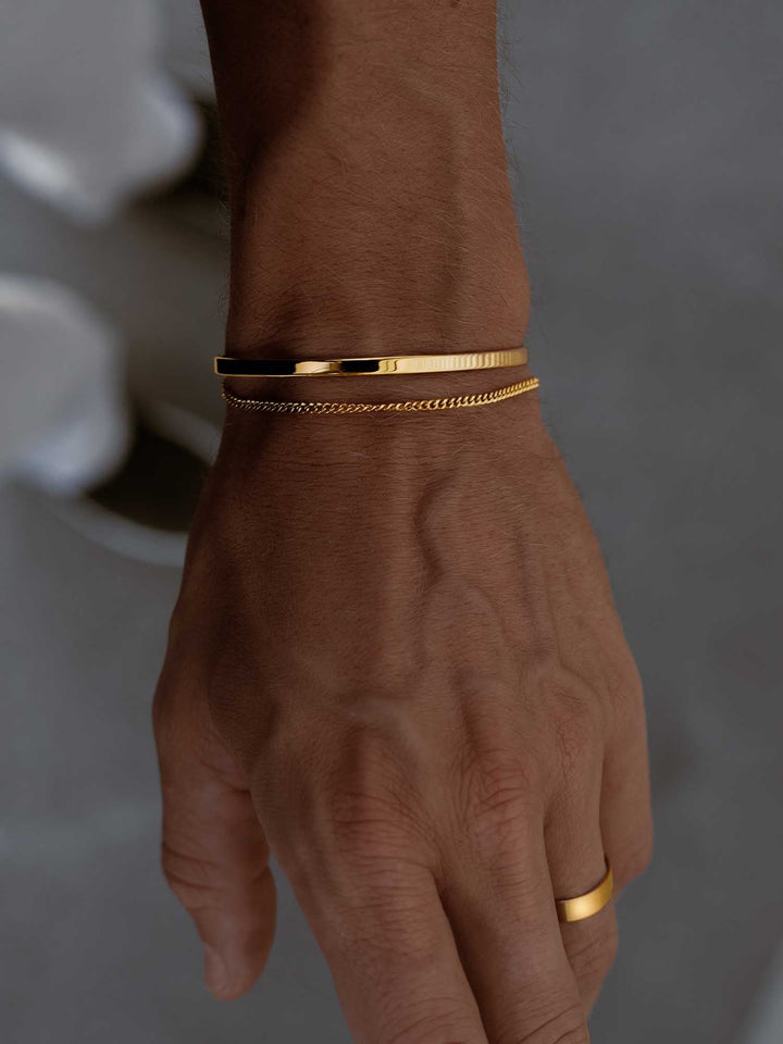 MINIMAL CHAIN BRACELET GOLD